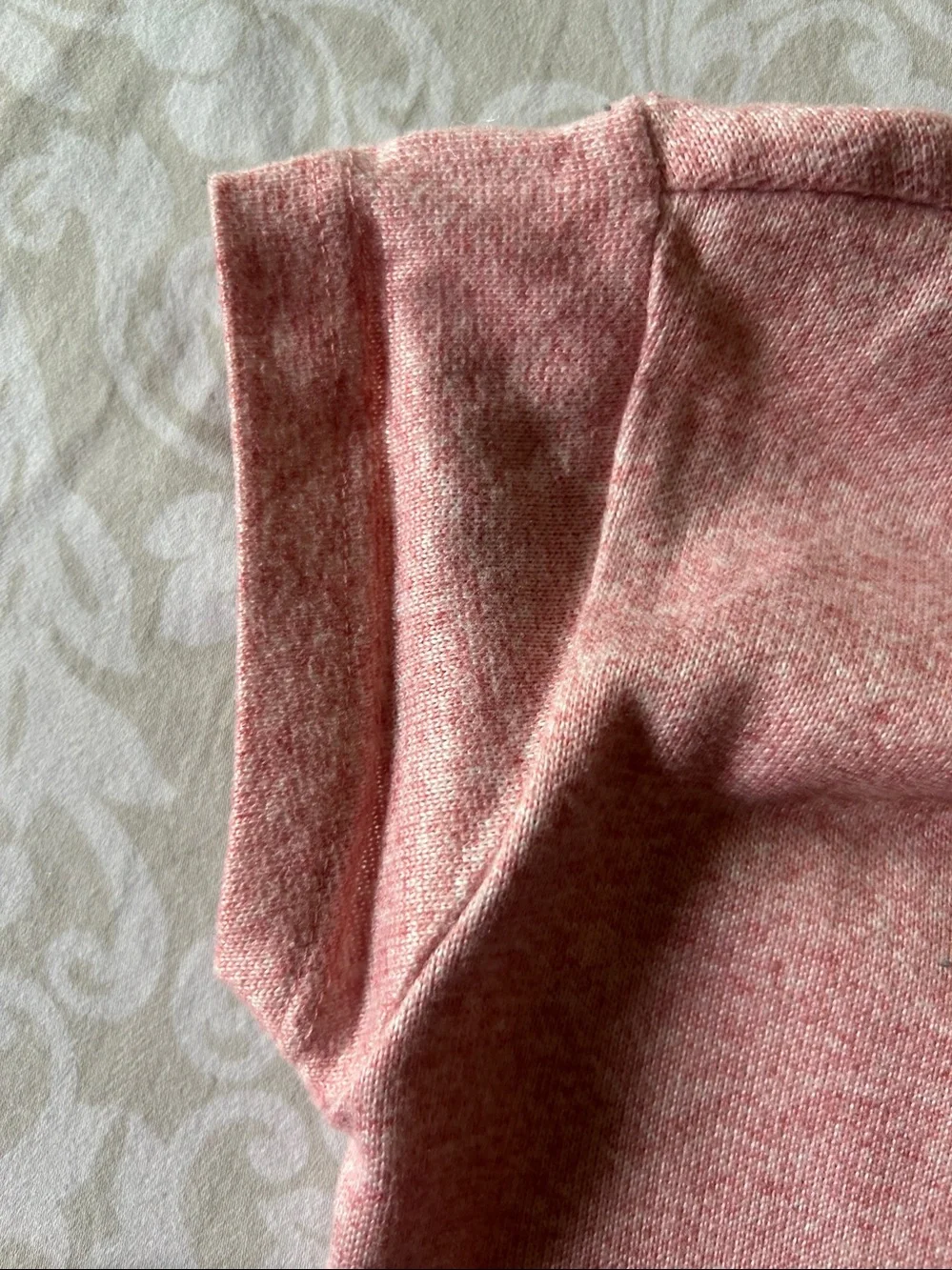 32 Degrees Girls' Heathered Pink Short Pajama Set